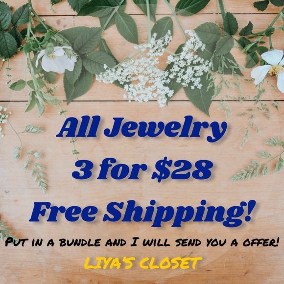 Enamel Pastel blue floral loop earrings - Picture 2 of 5